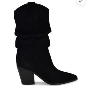 Nine West Kadon Tailored Slouch Boots Sz 9
